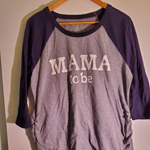 "Mama to Be" Maternity Top